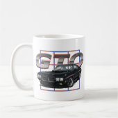 1970 GTO Schwarzes Kaffeetasse (Links)