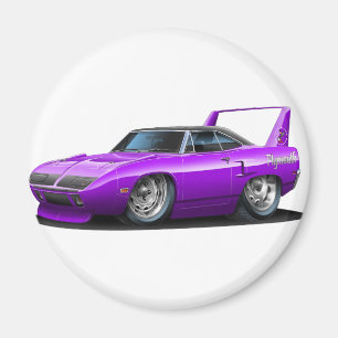 1970 Lila Pkw Plymouth Superbird Magnet