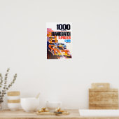 1970 Marken Hatch 1000 km Poster (Küche)