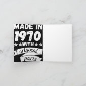 1970 mit Originalteilen hergestellt, (Innenseite)