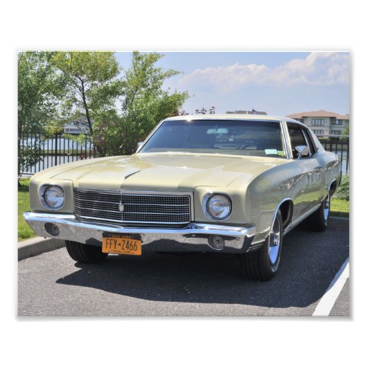 1970 Monte Carlo Fotodruck (Vorne)