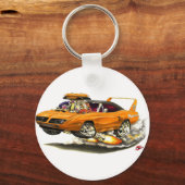 1970 Orangenauto Schlüsselanhänger (Vorderseite)