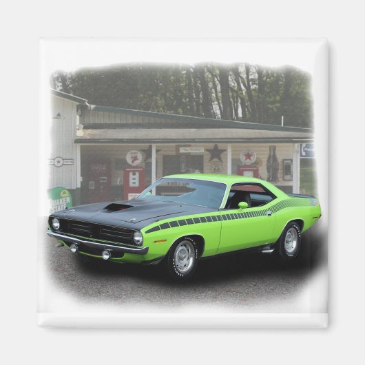 1970 Plymouth AAR Cuda in Abfüllserie Magnet (Vorne)
