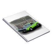 1970 Plymouth AAR Cuda in Abfüllserie Notizblock (Rechte Seite)