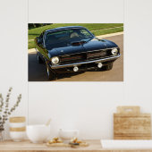 1970 Plymouth Cuda 440 Poster (Küche)