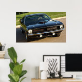 1970 Plymouth Cuda 440 Poster (Heimbüro)