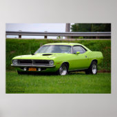 1970 Plymouth Cuda Poster (Vorne)