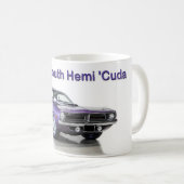 1970 Plymouth Hemi 'Cuda Kaffeetasse (VorderseiteRechts)