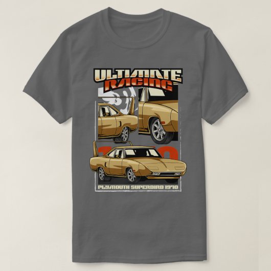 1970 Plymouth Superbird Muscle T-Shirt (Design vorne)