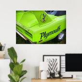 1970 Plymouth Superbird Poster (Heimbüro)