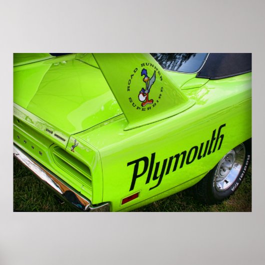 1970 Plymouth Superbird Poster (Vorne)