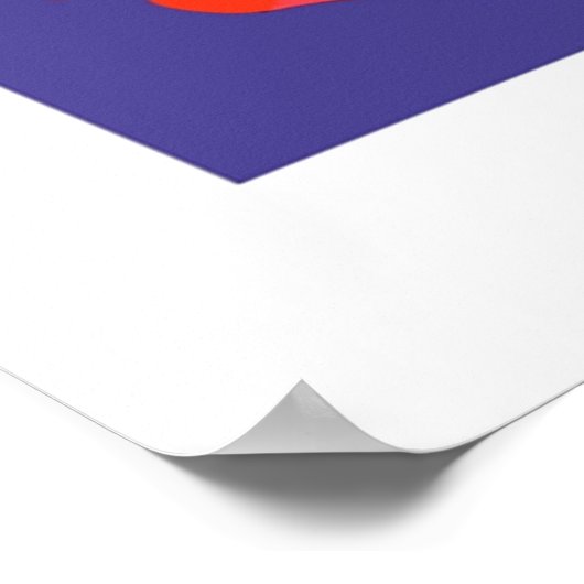 1970 Polen Zirkus Kirk Werbung Poster (Ecke)