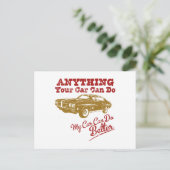 1970 Pontiac GTO 455 "JUDGE" Postkarte (Stehend Vorderseite)