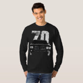 1970 Pontiac GTO Front Grill View with Year Classi T-Shirt (Vorne ganz)