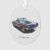 1970 Ranchero-Acrylschmuck Ornament (Vorderseite)