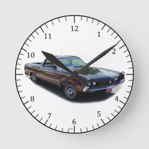 1970 Ranchero Clock Runde Wanduhr