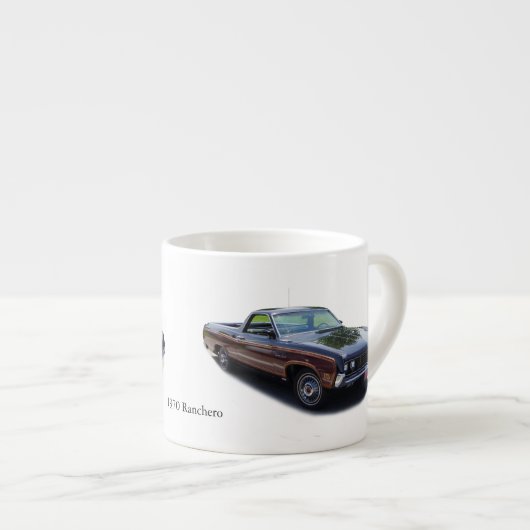 1970 Ranchero Espresso Tasse (Vorderseite Rechts)