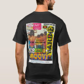 1970 REAL MEN SLOW DANCE Basic Dunkles T-Shirt (Rückseite)