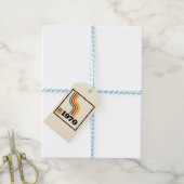 1970 Retro Vintage Poster Geburtstag oder Wiederse Geschenkanhänger (Mit Garn)