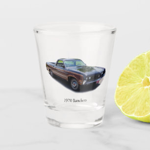 1970 Schussglas von Ranchero Schnapsglas