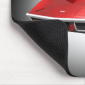 1970 Sportwagen Corvette: Roter Fertig: Mousepad (Ecke)