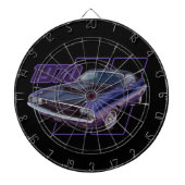 1970 Streifen Dartscheibe (vorne)