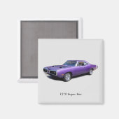 1970 Super Bee Magnet (Vorderseite/Rückseite)