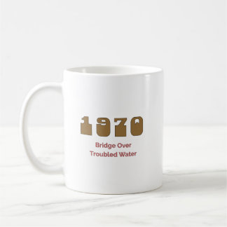 1970 Top-Song, Bridge Over Troubled Water Kaffeetasse