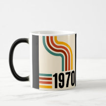1970 Vintage Retro-Tasse