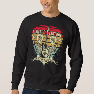 1970 Vintager Geburtstag Vintag limitierte Edition Sweatshirt