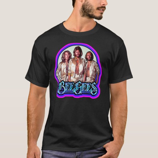 1970&x27;s Classic Bee Gees Custom Art Essential T T-Shirt (Vorderseite)