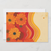 1970er 50. Hochzeitstag 2 Foto Einladung (Rückseite)