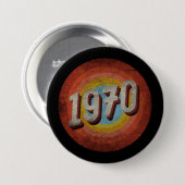 1970ER JAHRE BUTTON (Vorne & Hinten)