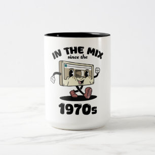 1970er Retro-Mix-Tape-Kassette Kaffeetasse