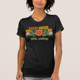 1970er Retro Pop Art Botanisches Sweatshirt Vintag T-Shirt
