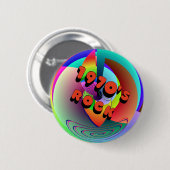 1970er Rock Button (Vorne & Hinten)