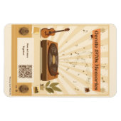1970s Memory Care Music Playlist Magnet Dementia (Horizontal)