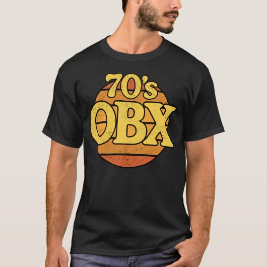 1970s OBX – Sunset Tones & Laid-Back Vibes T-Shirt (Vorderseite)