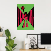 1970s Poster -Black Power (Heimbüro)