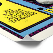 1970s poster Superior Acid Blows your mind (Ecke)