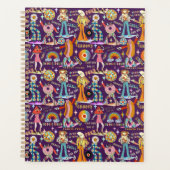 1970s Sticker Disco Planer (Vorderseite)