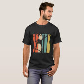1970'S Style Skater Skateboarder Skateboarding T-Shirt (Vorne ganz)