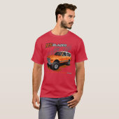 19711972 K5 Blazer 44 Geschenk T-Shirt (Vorne ganz)