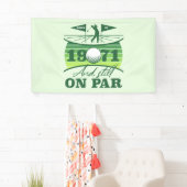 1971 50. Geburtstag Golf Lover Banner (Insitu)
