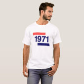 1971, 50. Geburtstag T-Shirt (Vorne ganz)
