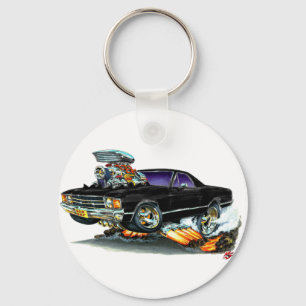 1971-72 El Camino Black Truck Schlüsselanhänger