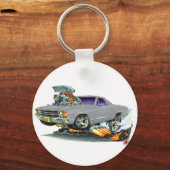1971-72 El Camino Gray Truck Schlüsselanhänger (Vorderseite)