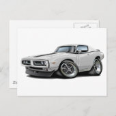 1971-72 Ladegerät Weißschwarz Postkarte (Vorne/Hinten)