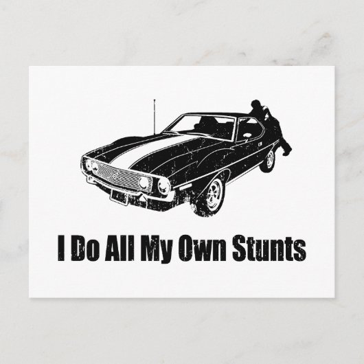 1971 AMC Javelin Postkarte (Vorderseite)