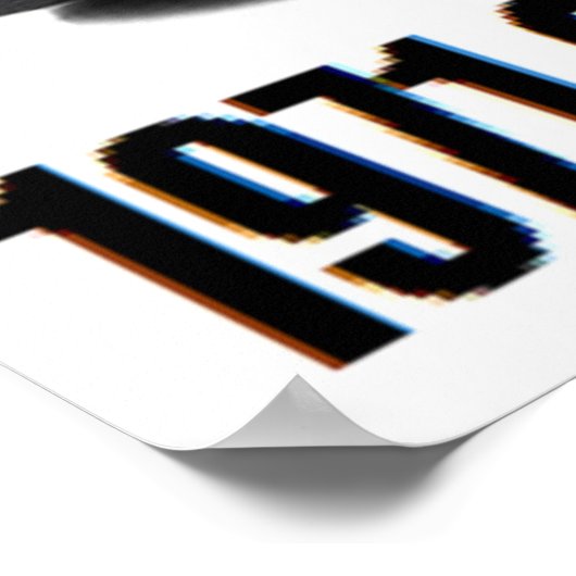 1971 Cadillac Coupe DeVille Lowrider Poster (Ecke)